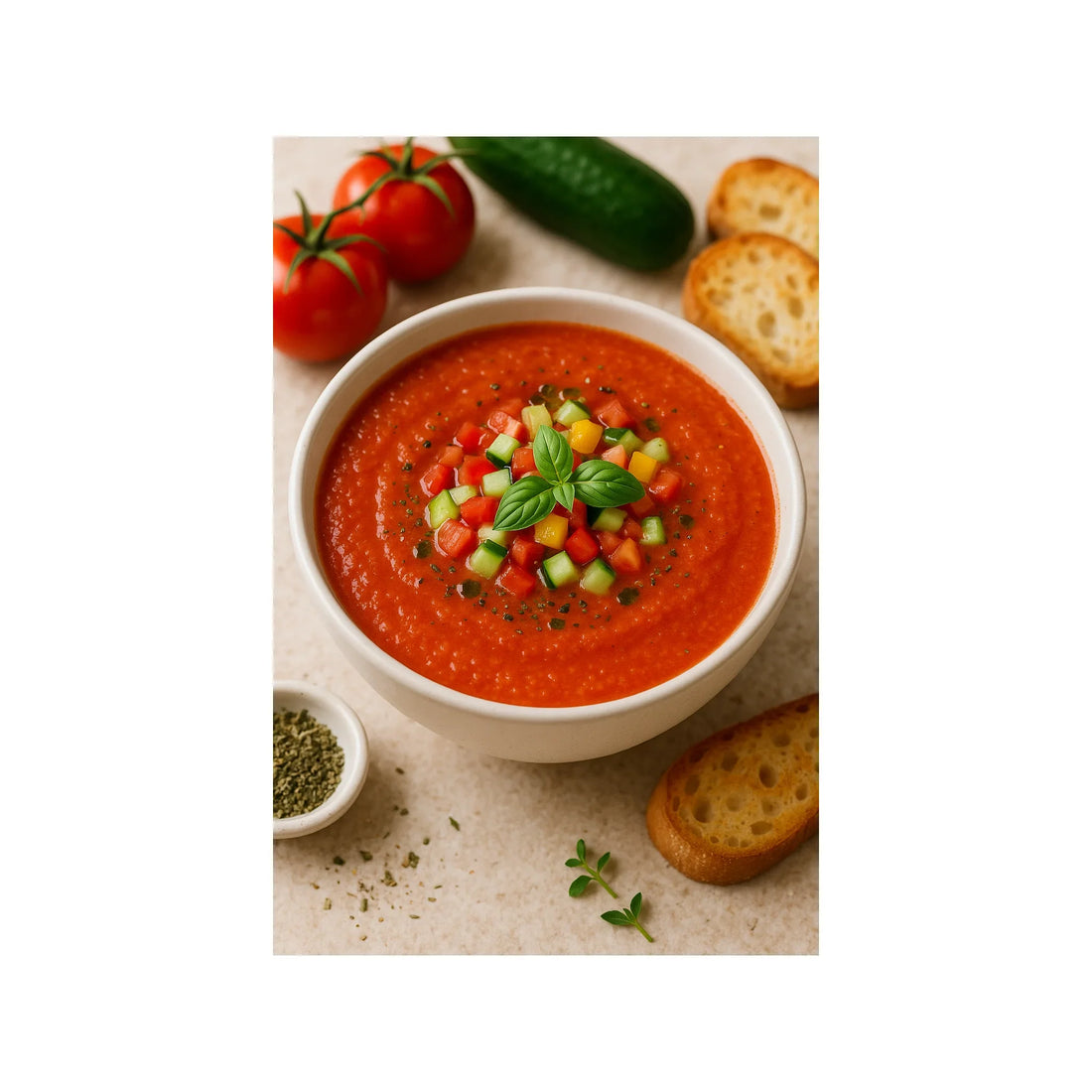 Recette de gaspacho